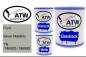 Preview: Ford, Silver Metallic, YN / M6505 / M6895: 1L Lackdose + 1L Klarlack + 500ml Härter - Set, von ATW Autoteile West.